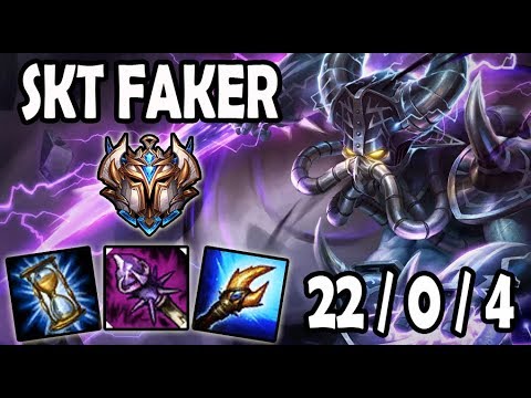 Faker KASSADIN vs ZOE [ MID ] Lol Challenger Korea