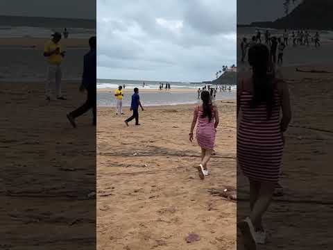 Baga Beach Goa | Goa beautiful beach | Goa beach walk |#shorts