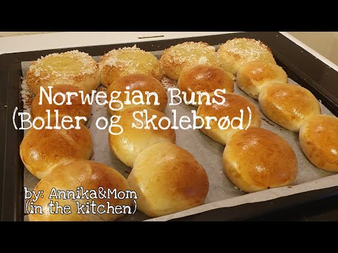 Norwegian Buns/Boller og Skolebrød llAnnika&Mom