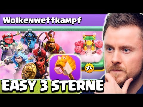 NEUE König Ausrüstung in der Wolkenwettkampf Challenge - 3 Sterne Anleitung