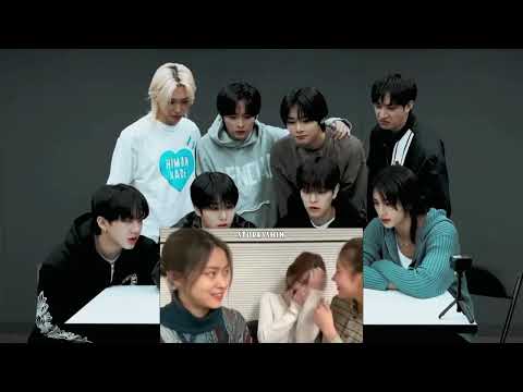 Stray kids reaction to ITZY funny moments