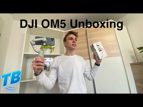 DJI OM 5 Gimbal Smartphone, 3-Achsen Stabilizer, integrierter Verlängerungsstab Unboxing und Test