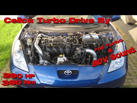 Toyota Celica T23 1ZZ-FE Turbo testrun