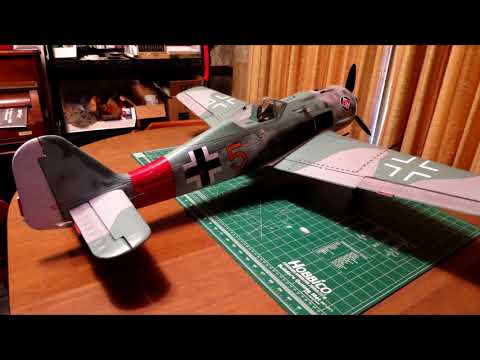 Build of a FlightLine FW-190 1100mm