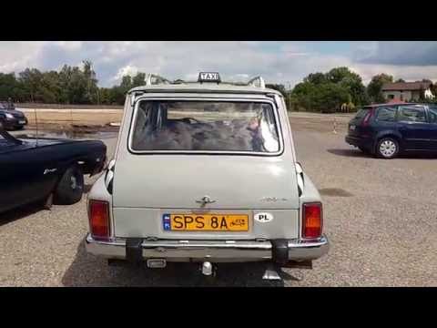 FSO Warszawa 223k Kombi TAXI Zlot zabytkowych samochodów Oświęcim 9.07.2016 Full HD
