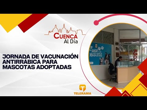Jornada de vacunación antirrábica para mascotas adoptadas