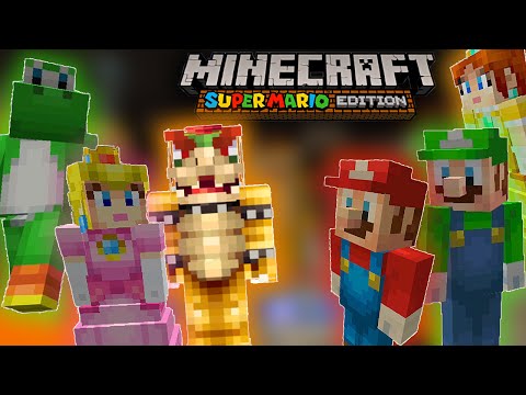 ABM: PRINCESS PEACH GOT CAPTURED!! Minecraft Mario Adventure!! HD