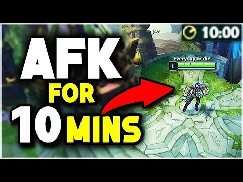Masters Player in a Silver Ranked Game, But Has to AFK for 10 Minutes (Can He Come Back?)