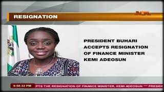 Buhari Accepts Resignation of Finance Minister, Kemi Adeosun