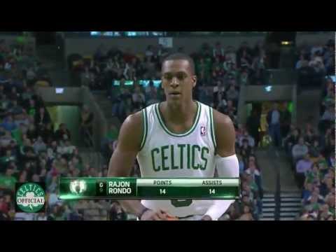 Rajon Rondo 22 points - Highlights vs San Antonio Spurs 11/21/2012 - [HD]