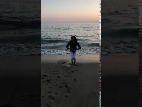 Advi-Pinni jumping in the Beach on sep-2017...