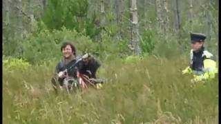 High speed Garda bike chase in Co. Mayo, Ireland