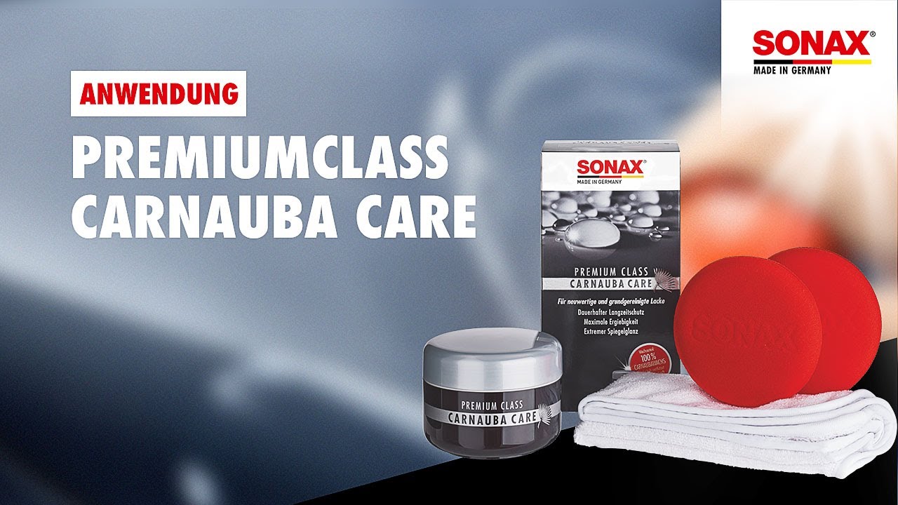 Sonax Wachspolitur Premium Class Carnauba Care Set