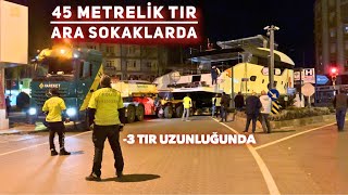 3 TIR UZUNLUĞUNDAKİ YAT 'IN ZORLU MÜCADELESİ ! / Ultra Lüx Süper Yat