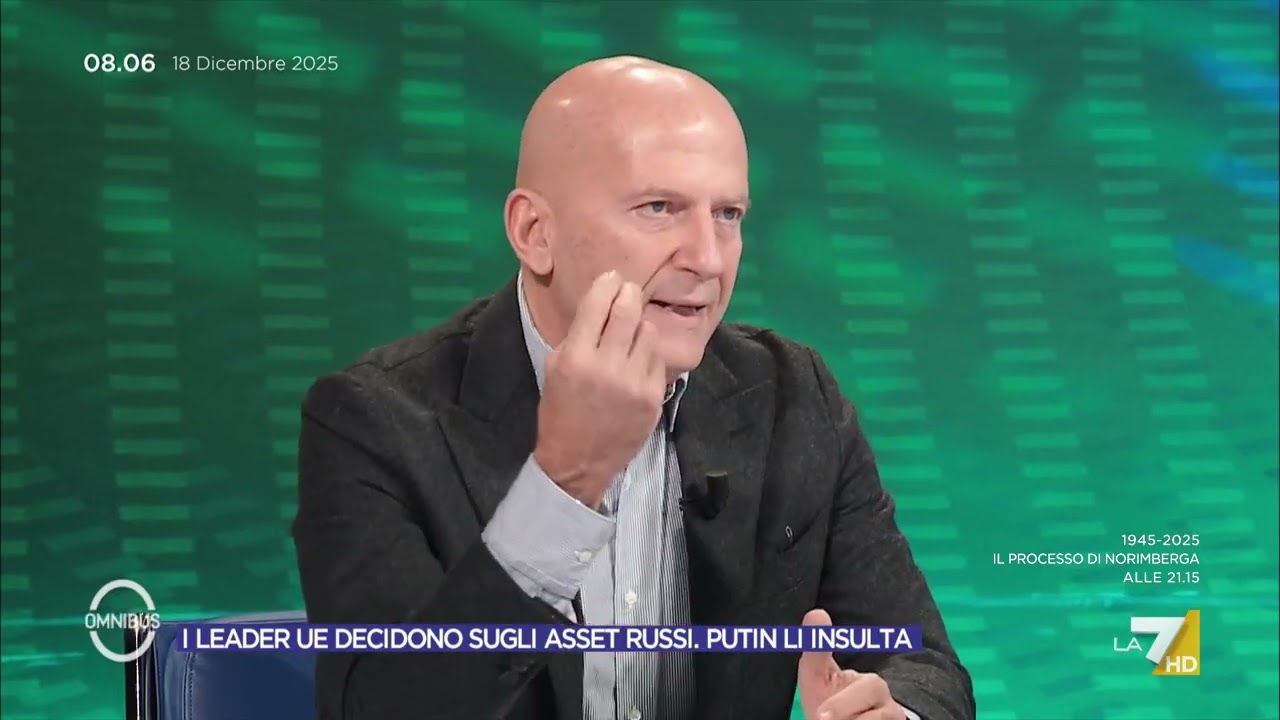 Asset russi, il commento di Minzolini: "Deve esserci una risposta all'altezza per Putin"