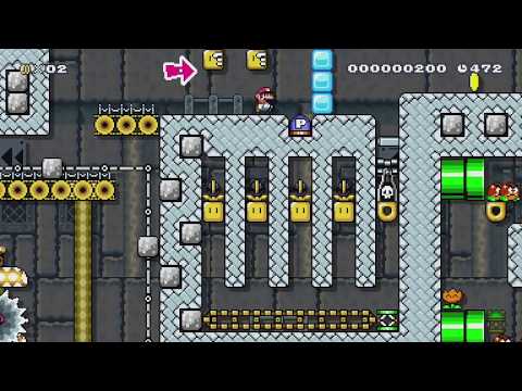Easy's Castle with Platforms!New by GTRP_Easy - SUPER MARIO MAKER - NO COMMENTARY 1bi