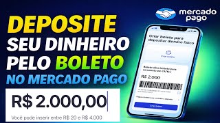 COMO DEPOSITAR DINHEIRO NO MERCADO PAGO PELO BOLETO COM DINHEIRO EM MÃOS (ATUALIZADO)