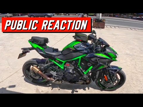 SOCIAL EXPERIMENT Kawasaki Z H2 | REED MOTOVLOG