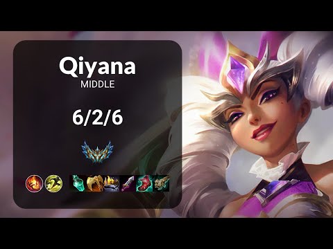 Qiyana vs Sylas MIDDLE - KR CHALLENGER Patch 15.2