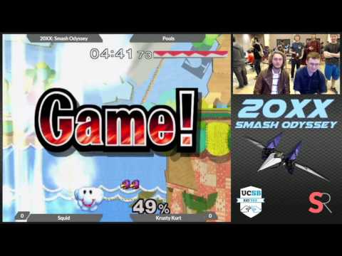 20XX: Smash Odyssey - Squid (Falco) vs. Krusty Kurt (Falcon) - Pools