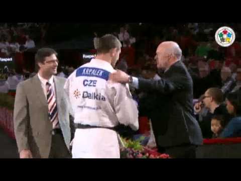 2013 GS Paris - vítězné finále a ceremoniál Lukáše Krpálka