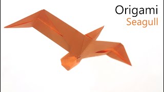 How to Make a Paper Seagull - Easy Origami Bird
