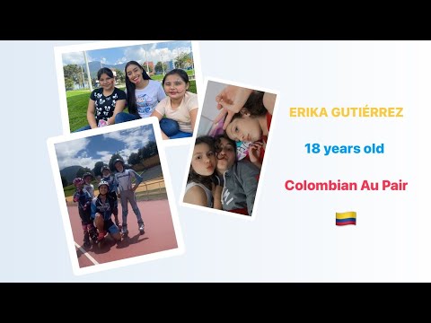 Colombian Au Pair, Erika, 18 - EurAuPair Video Profile