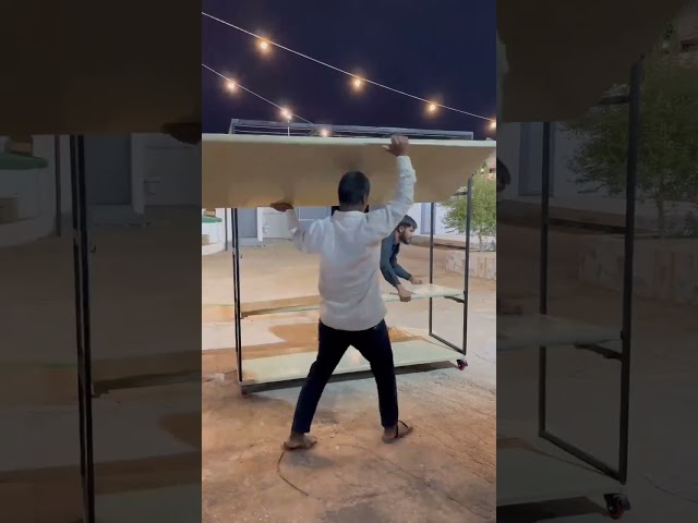 دولاب تخزين دولاب  المطور لون رصاصي