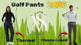 Thermal Golf Pants vs Fleece Lined Golf Pants 2026 Review and Comparison