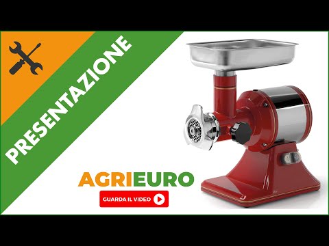 Tritacarne elettrico FAMA TS12R RETRO' - Trifase - 1.0HP/400V: presentazione