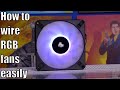 How To Connect RGB Fans To Your Motherboard Corsair NZXT Montech Antec And More