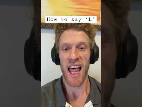 How to Pronounce the letter L #english #pronunciation