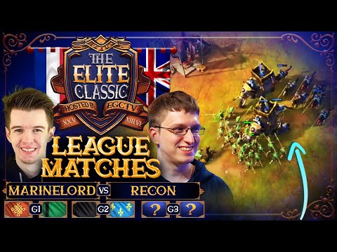 The Elite Classic: MarineLorD vs RecoN, Round Robin Bo3 | Age Of Empires 4