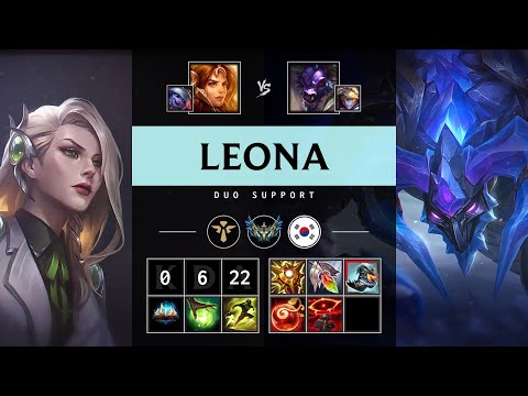 Leona Support vs Alistar - KR Challenger Patch 25.17