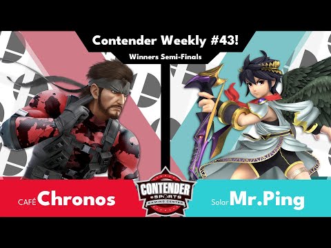 CAFE Chronos vs Solar Mr. Ping | Winners Semi-Finals | Smash Ultimate Weekly #43! - The last one