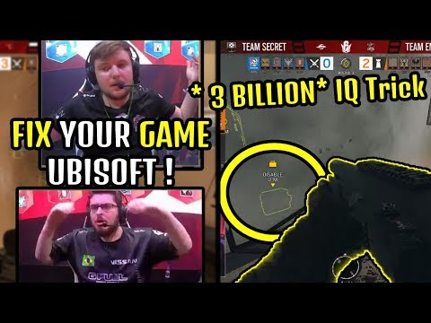 * 3 BILLION * IQ Defuse Trick by Pro Player | Broken Siege in Raleigh Major 2019 - Rainbow Six Siege