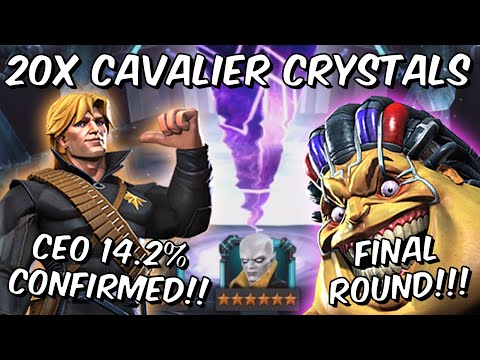 20x 6 Star Mojo Cavalier Crystal Opening FINAL ROUND! - Marvel Contest of Champions