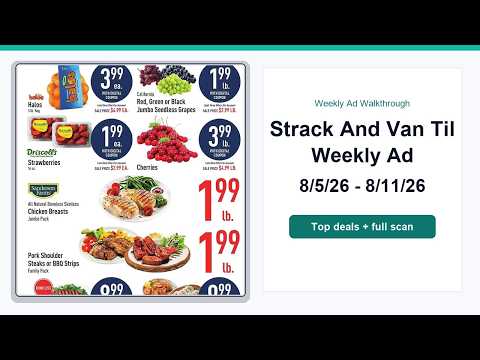 Strack Van Til Weekly Ad