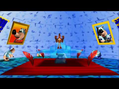 Banjo Kazooie Freezeey Peak (all 10 Jiggies plus bonus)