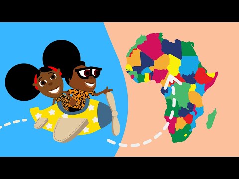 Let's Go On A Trip Around Africa - Bino and Fino Kids Songs / Dance