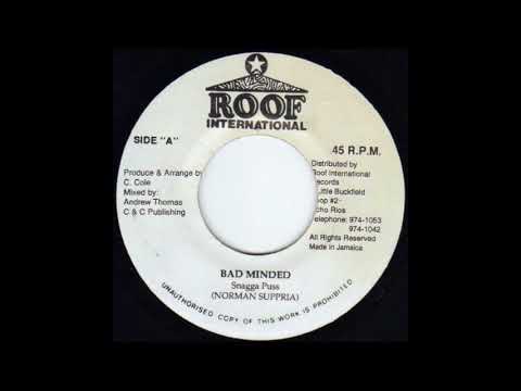 Snagga Puss ‎- Bad Minded  (1994) Corduroy Riddim