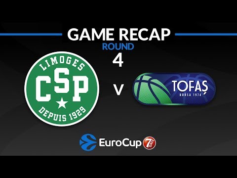 Highlights: Limoges CSP - Tofas Bursa