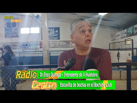 Dr.Enzo Quiroga - Intendente de Villa Huidobro.