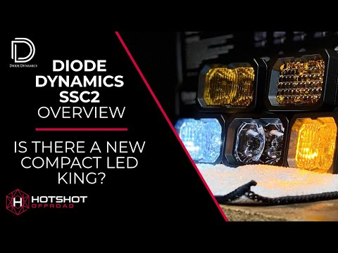 BRAND NEW! - Diode Dynamics SSC2  + Quick Comparison (Baja Designs S2 Pro and Rigid Industries SR-M)
