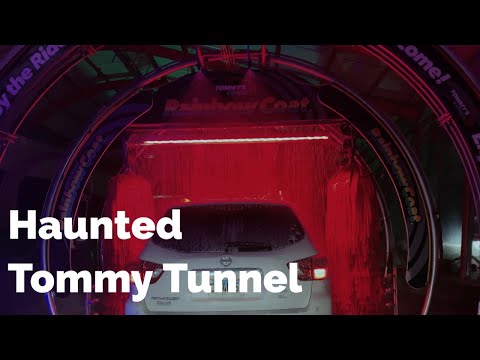 (EPILEPSY WARNING) Haunted Tommy Tunnel - Tommy's Express Car Wash - Orland Park, IL