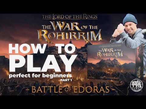 How to Play the War of Rohirrim The Lord of the Rings Middle Earth Strategy Board Game Part 1 #MESBG
