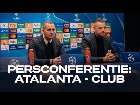 CLUB BRUGGE | PERSCONFERENTIE NA ATALANTA - CLUB