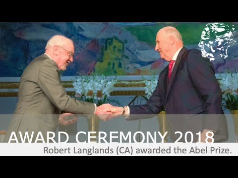 Abel Award Ceremony 2018 - Robert Langlands