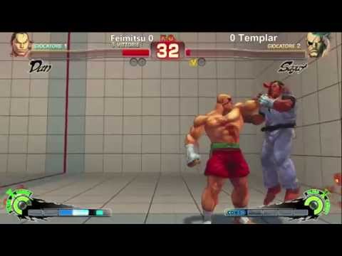 Feimitsu's Friends USFIV  - Feimitsu (Dan) vs Templar (Sagat)