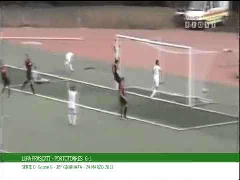 Lupa Frascati 6-1 Porto Torres (Serie D Girone G 2012-2013)